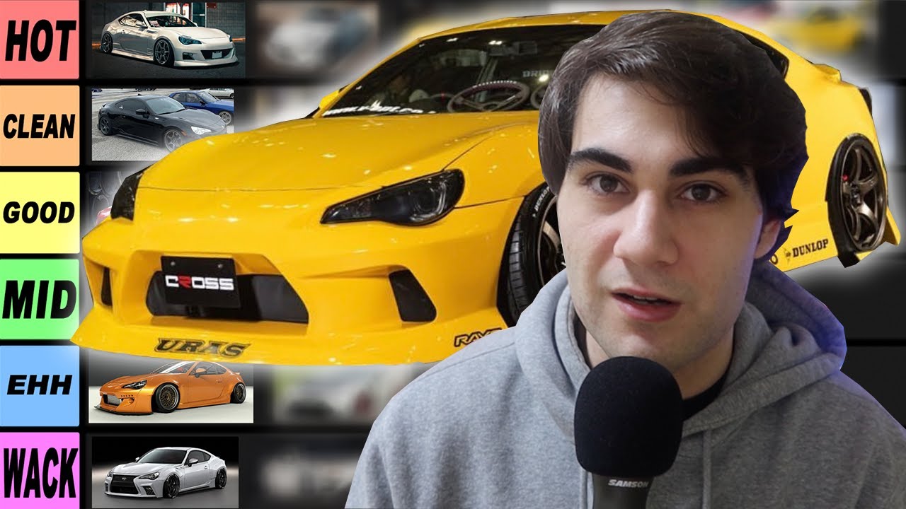 Список комплектов кузова GT86 BRZ