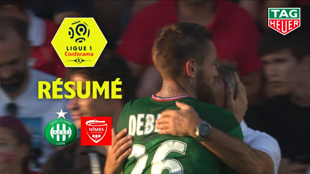 N&icirc;mes Olympique - AS Saint-Etienne ( 0-1 ) - R&eacute;sum&eacute; - (NIMES - ASSE) / 2019-20