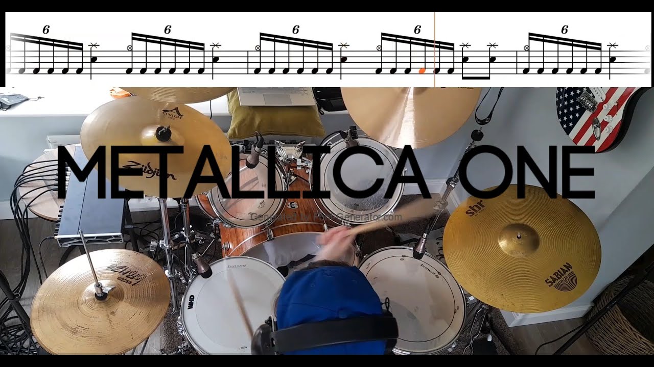 Metallica - One - Drum Cover With TABS