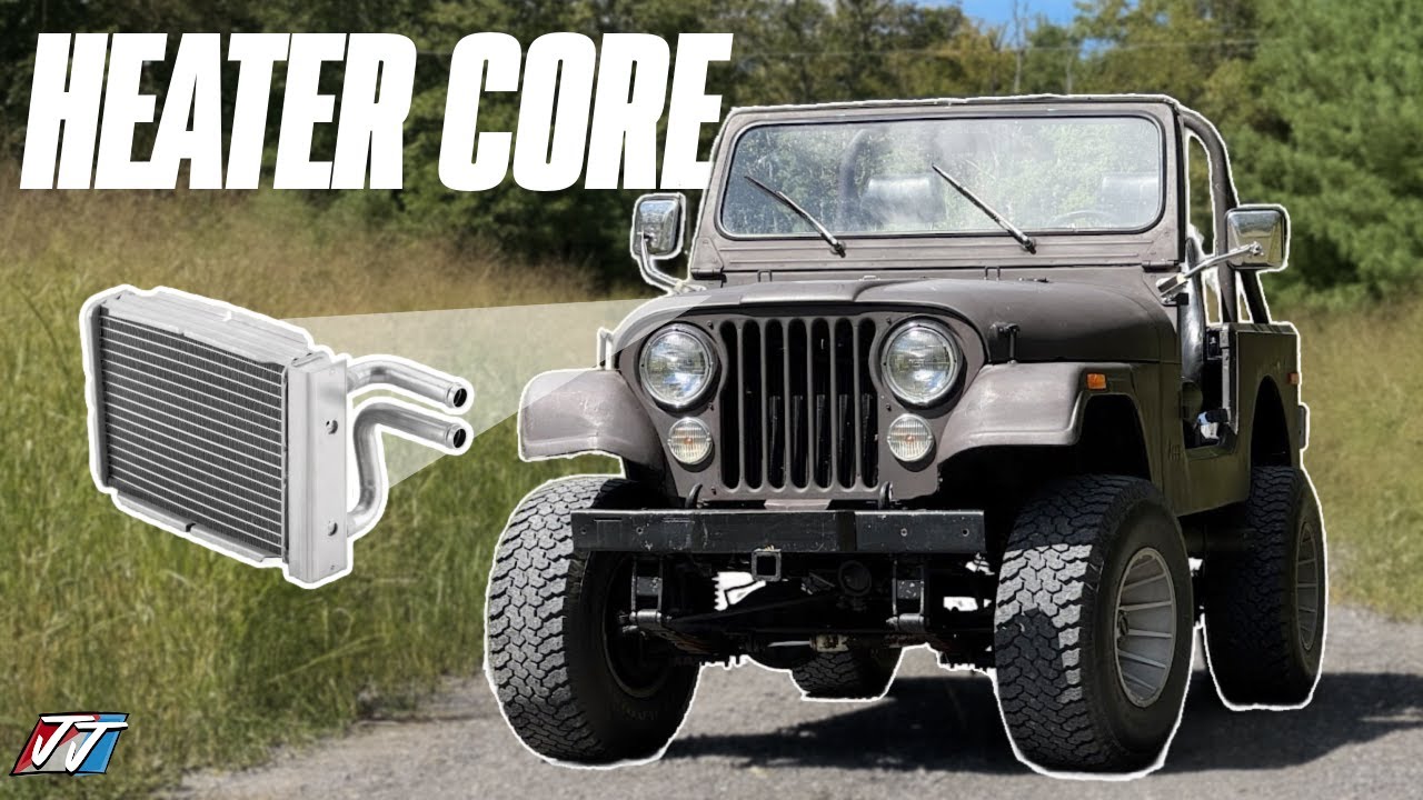 Замена радиатора печки Jeep CJ | 1977–1986