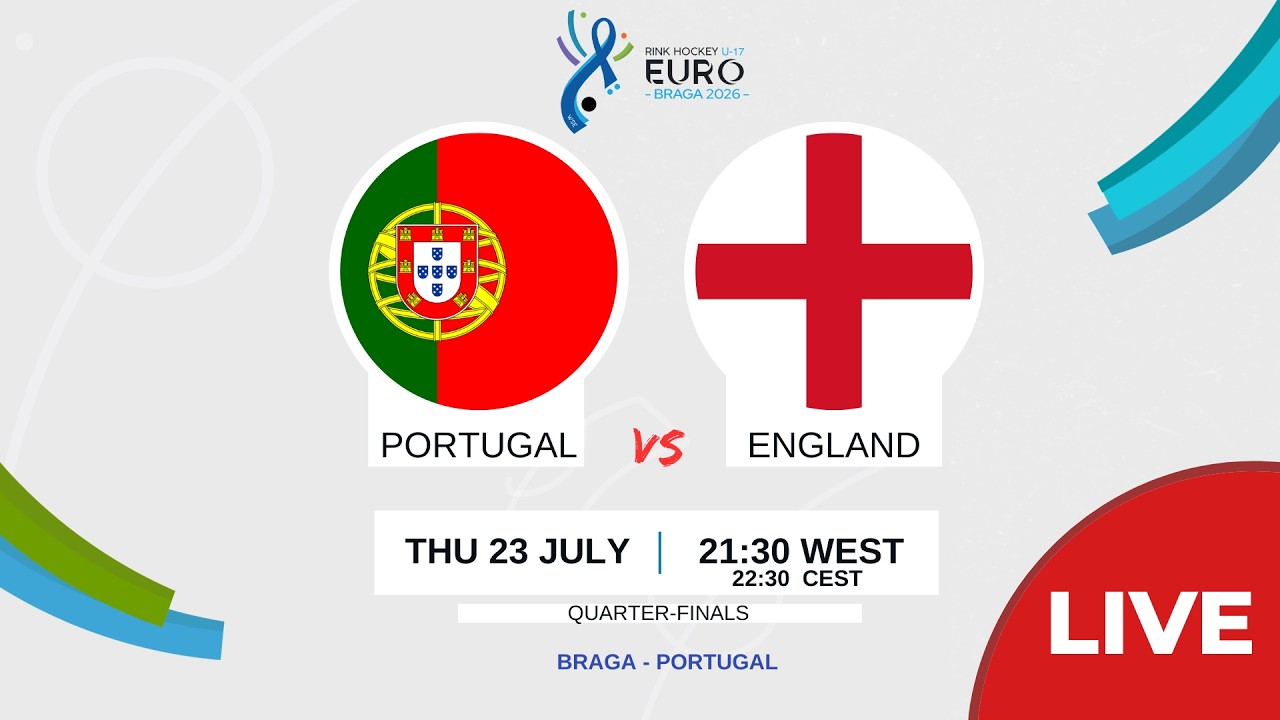 PORTUGAL vs ENGLAND - Quarter-final - U17 Men WSE European Championship
