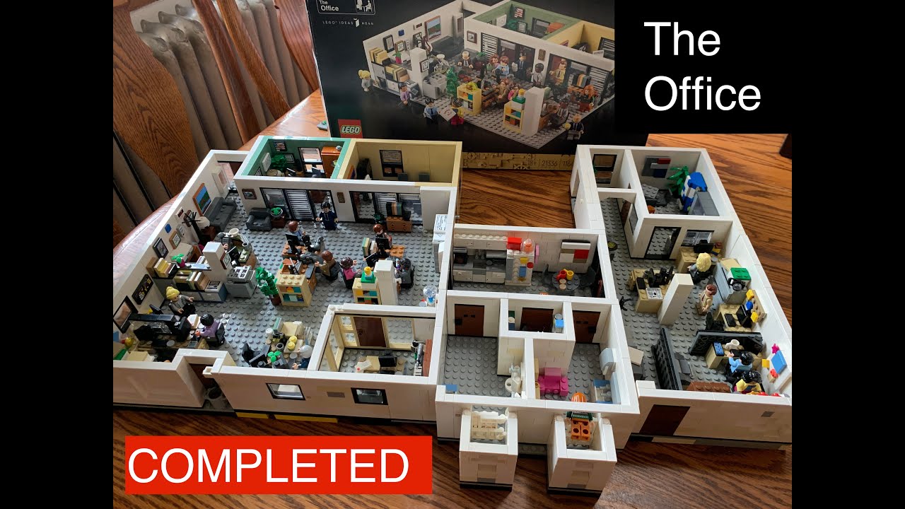 I Completed The Office Lego Set