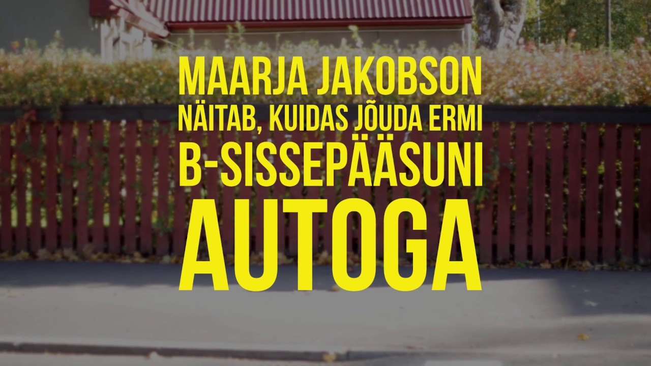 V&auml;gi. Autoga saabumise juhend.