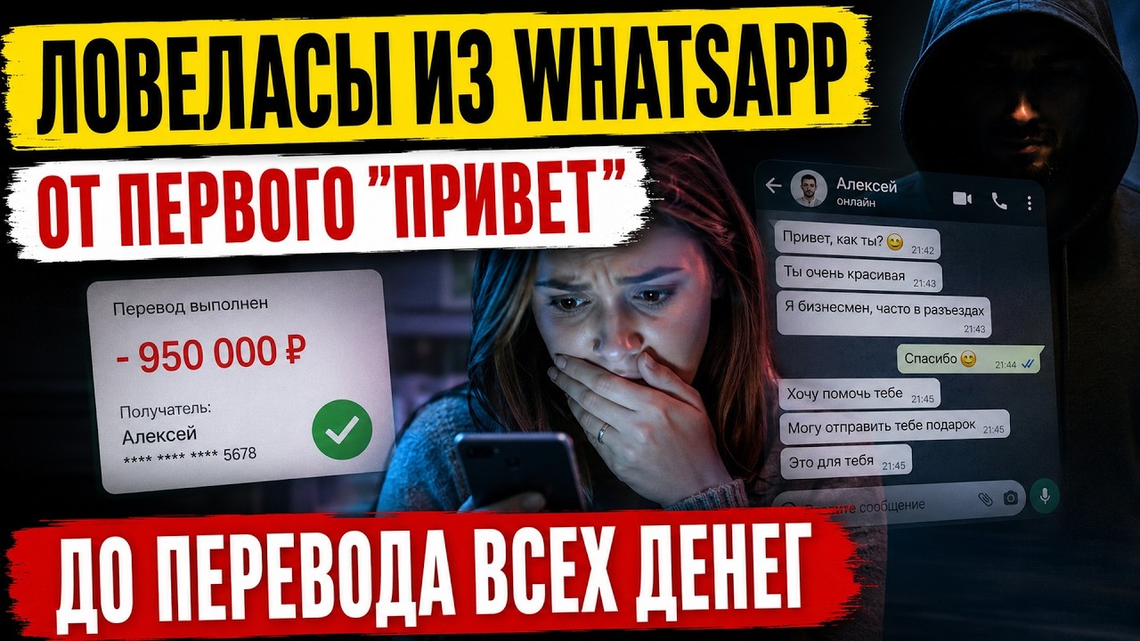 Полная схема развода в WhatsApp от А до Я. Как устроен интернет-развод изнутри?