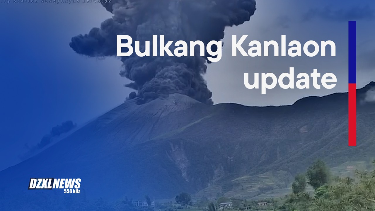 Update sa Bulkang Kanlaon | DZXL News