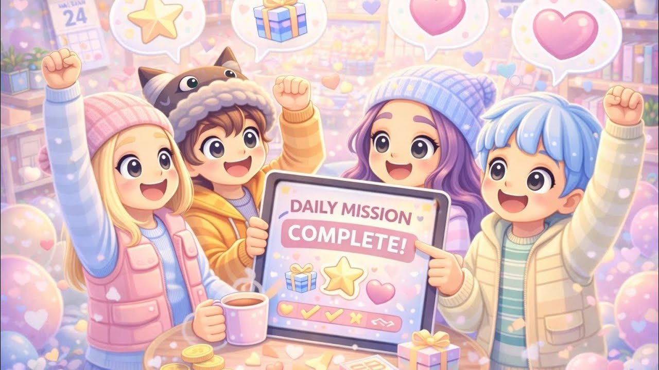Daily misi pupu di heartopia | auto naik level & kumpulkan bintang!! ⭐🪙