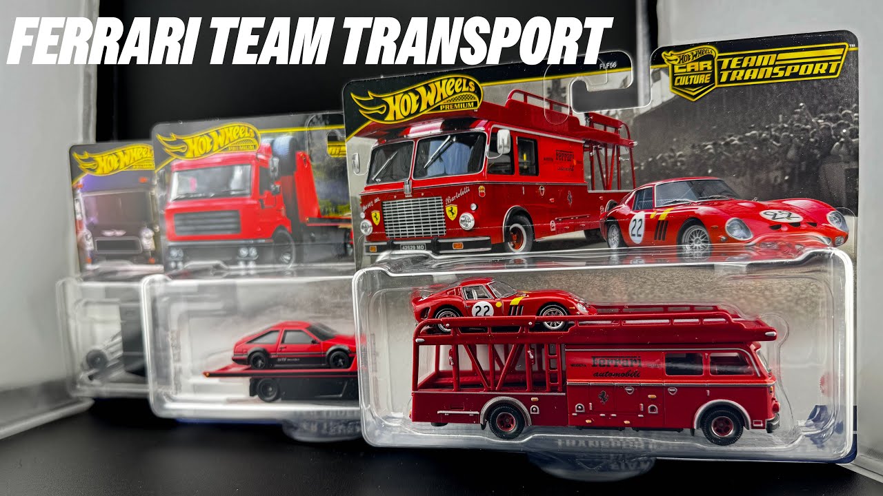 Ferrari ПЕРВЫЙ ВЗГЛЯД: ЛУЧШИЙ набор для перевозки команды Hot Wheels на сегодняшний день?