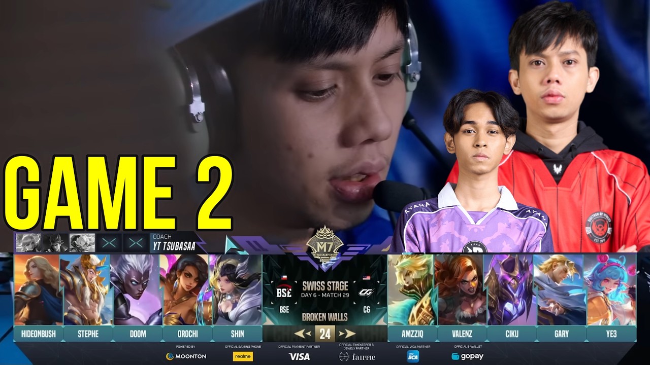INILAH GAMEPLAY GARYY JUNGLER RRQ TORA !! BSE VS CG ESPORTS GAME 2