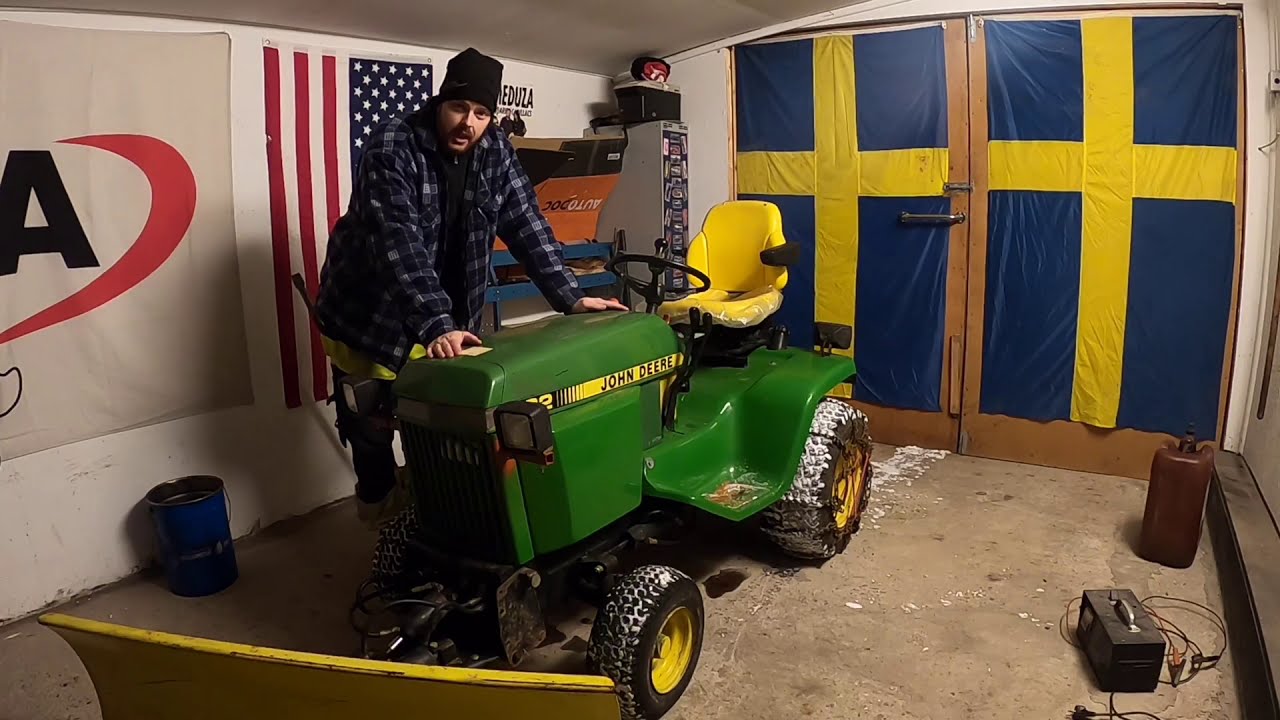 Snöröjning och en titt på min jonne hjort.