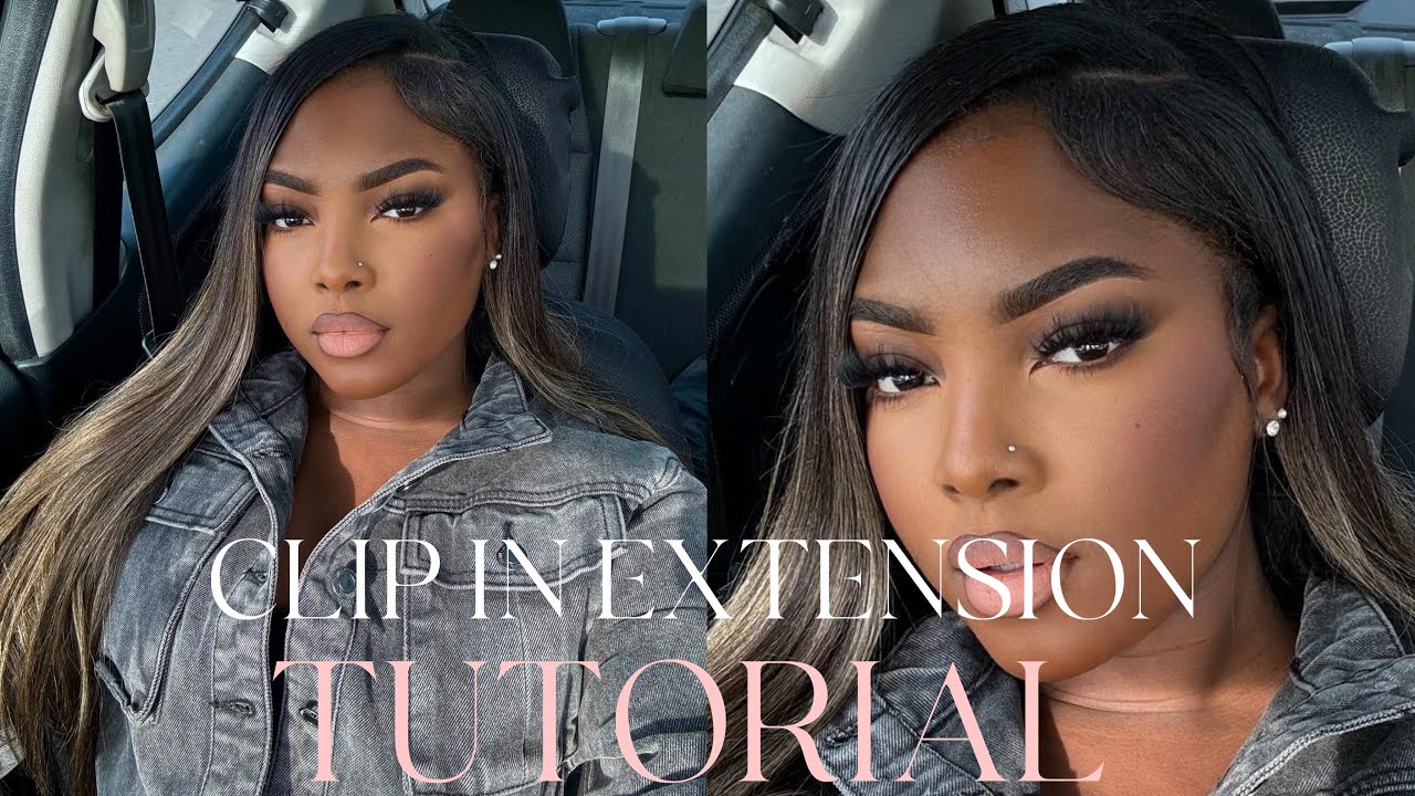 Clip in TUTORIAL | CURLQUEEN HAIR