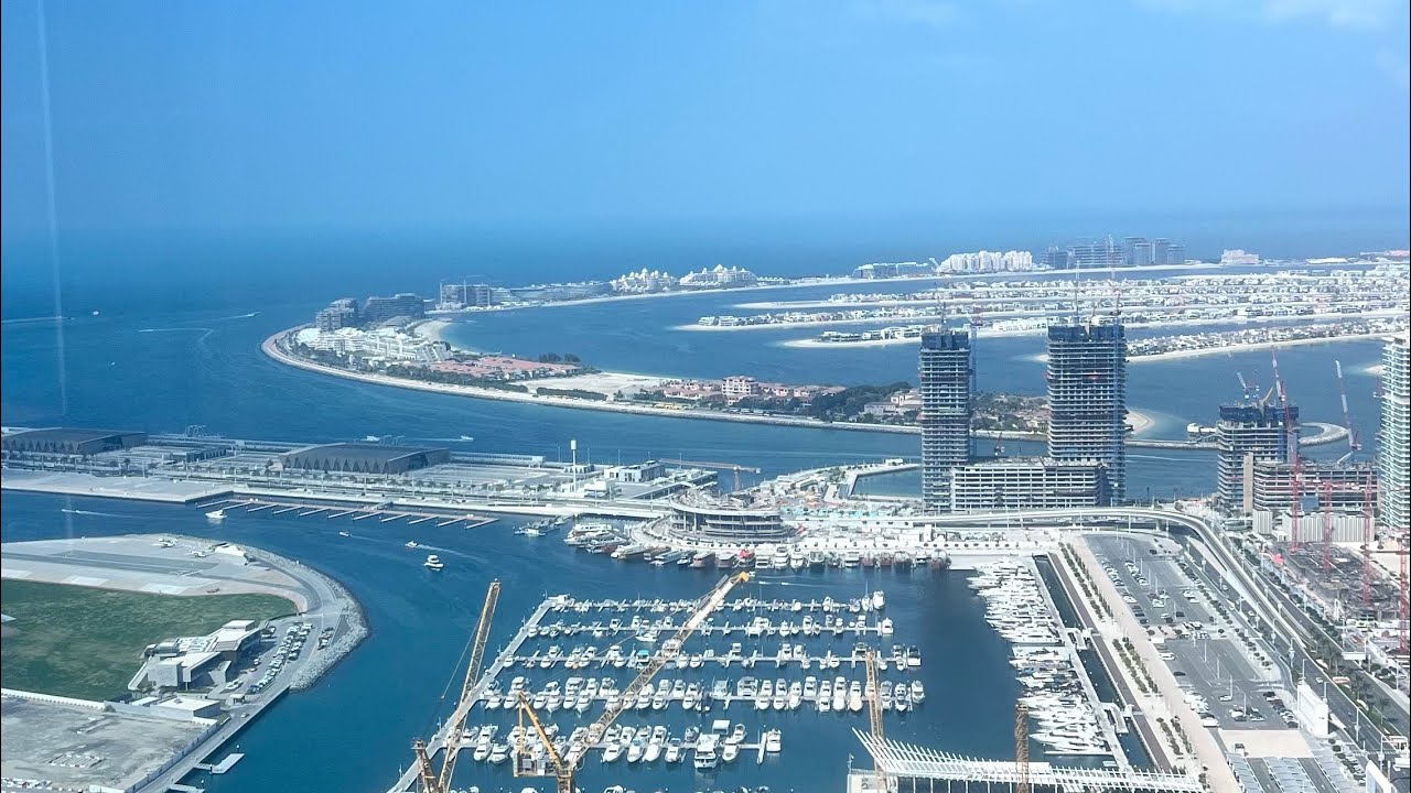 Dubai Harbour live view - MyDubai is live