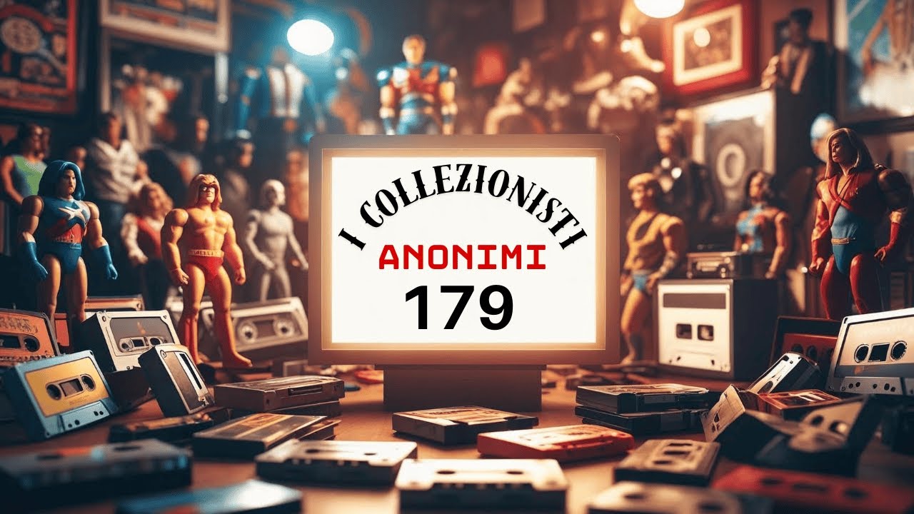 I collezionisti anonimi 179 : Figurine, fumetti, cards, giocattoli vintage e rarità.
