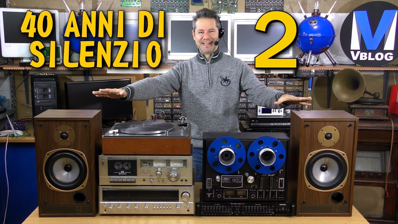 Riparo l'amplificatore del mio impianto Hi-Fi anni '70 - Sanyo DCX 4000L