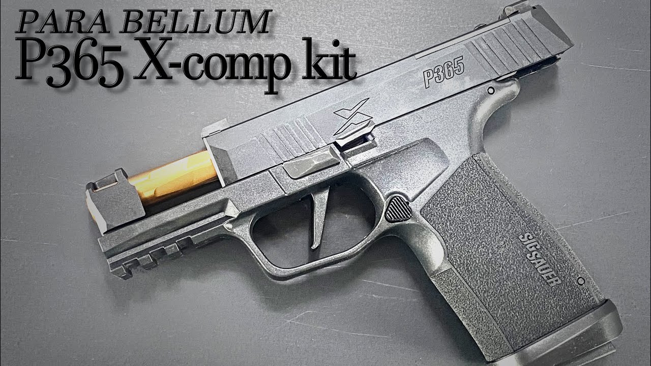 [건탱크] Para Bellum VFC SIG P365 X-Comp airsoft GBB kit