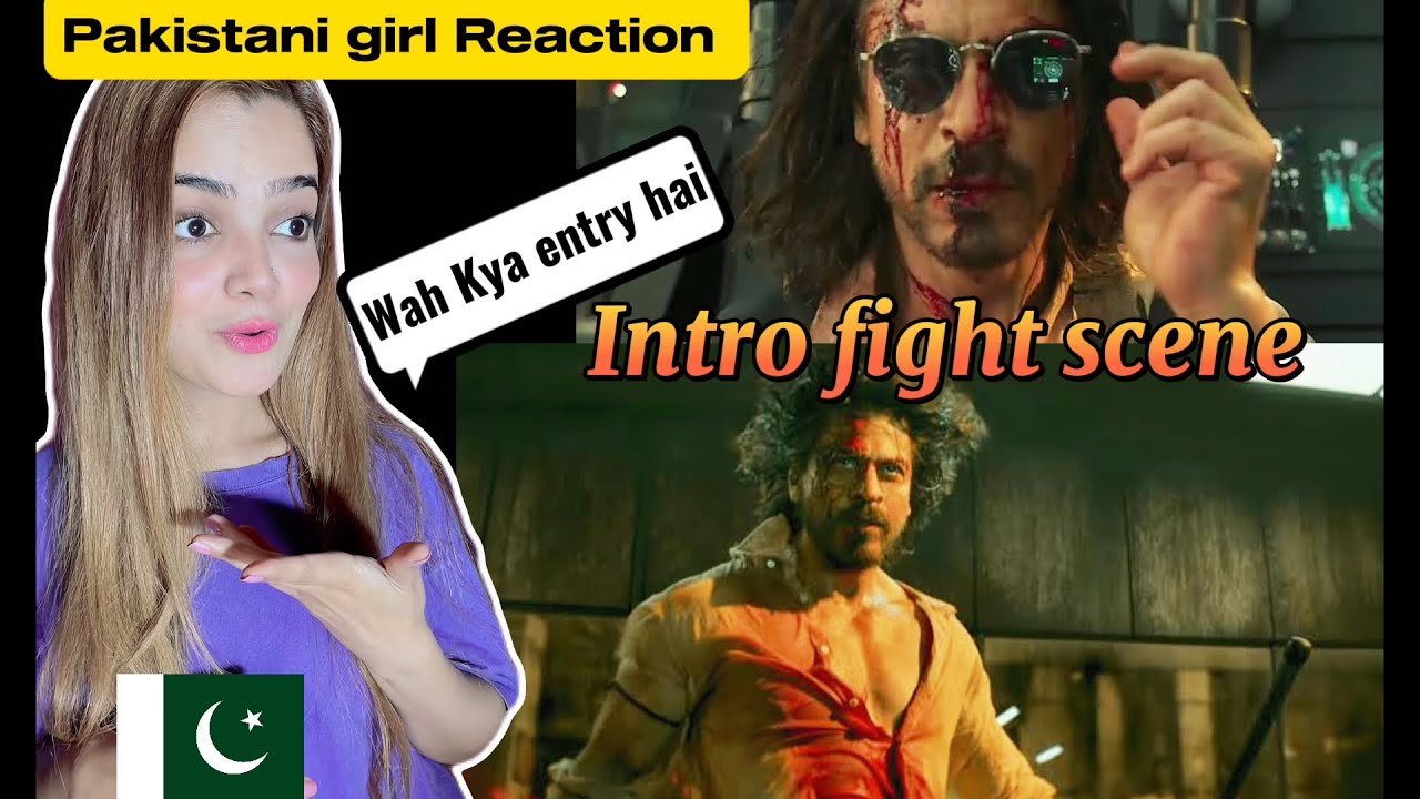 Shahrukh Khan Entry Scene | Pathaan Intro Fight Scene Reaction | Sanu nonstop