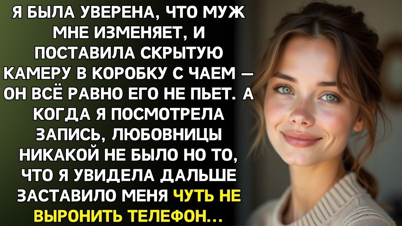 Скрытая камера в коробке с чаем показала правду: муж с менеджером планировали обмануть меня