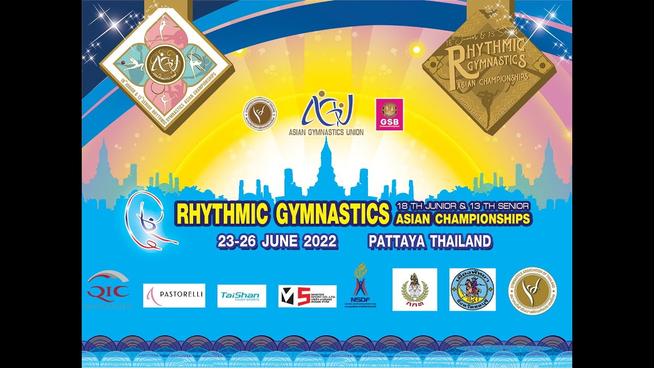 Rhythmic Gymnastics Asian Championships Pattaya - Thailand 24 June 2022