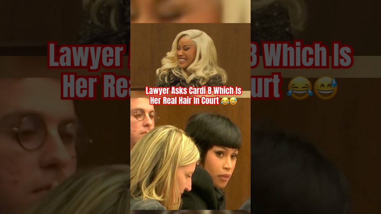 Lawyer Asks Cardi B Which Is Her Real Hair In Court 😂😅 #tamtonight