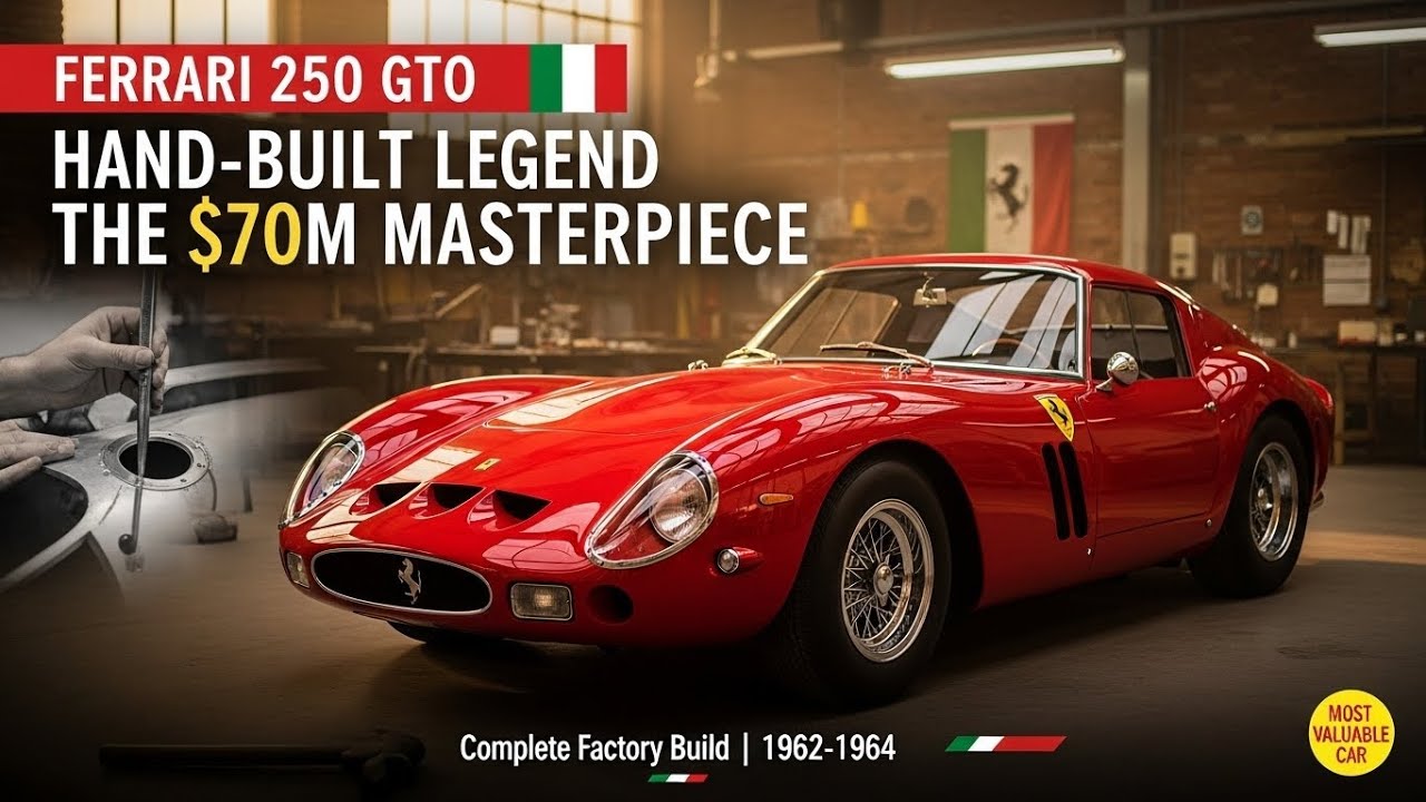 How the Ferrari 250 GTO Was Built | Hand-Crafted Legend | 1962-1964 Factory Documentary #1960scars