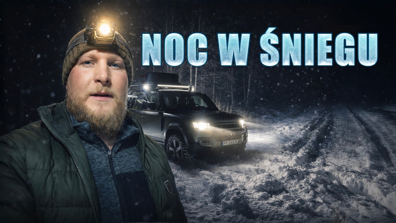 Jadę na Nordkapp zimą &ndash; pierwsza noc w aucie