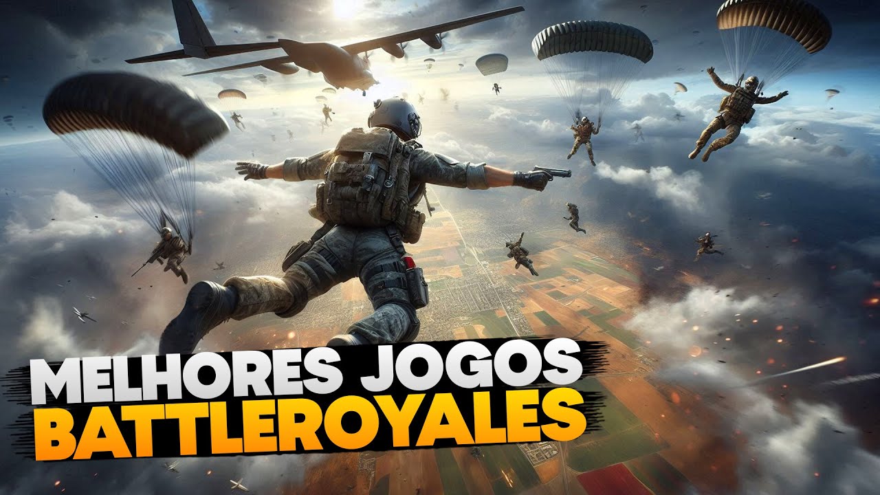 TOP 10 MELHORES JOGOS BATTLE ROYALES para PC em 2025