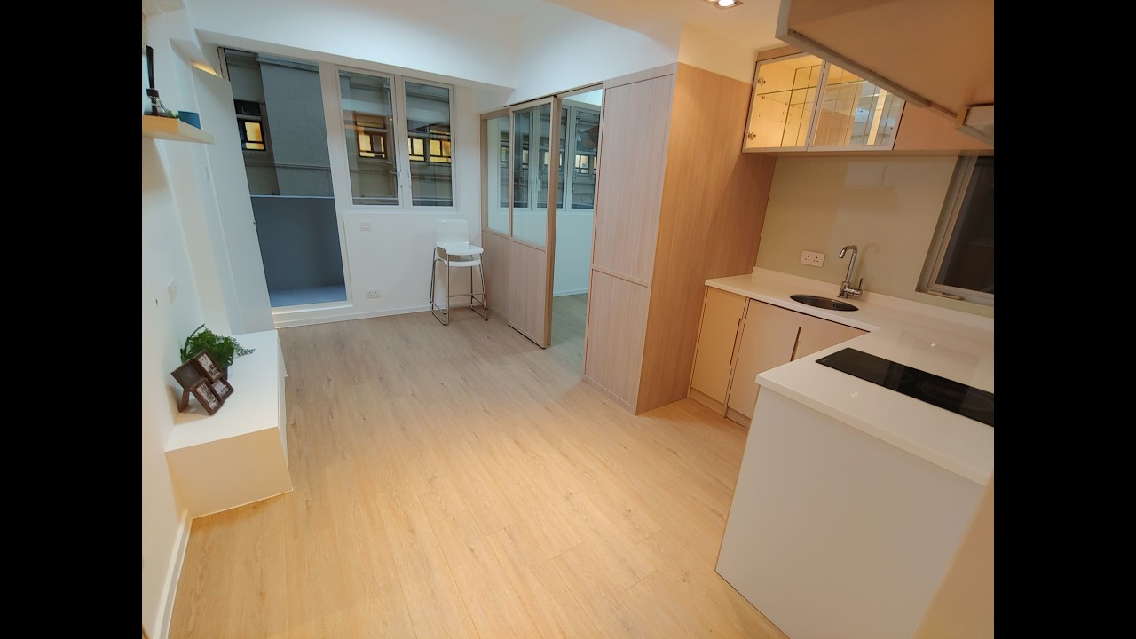 *private balcony* Poho, $20,800 net 302 sf. 1 bedroom, Po Hing Mansion, with lift