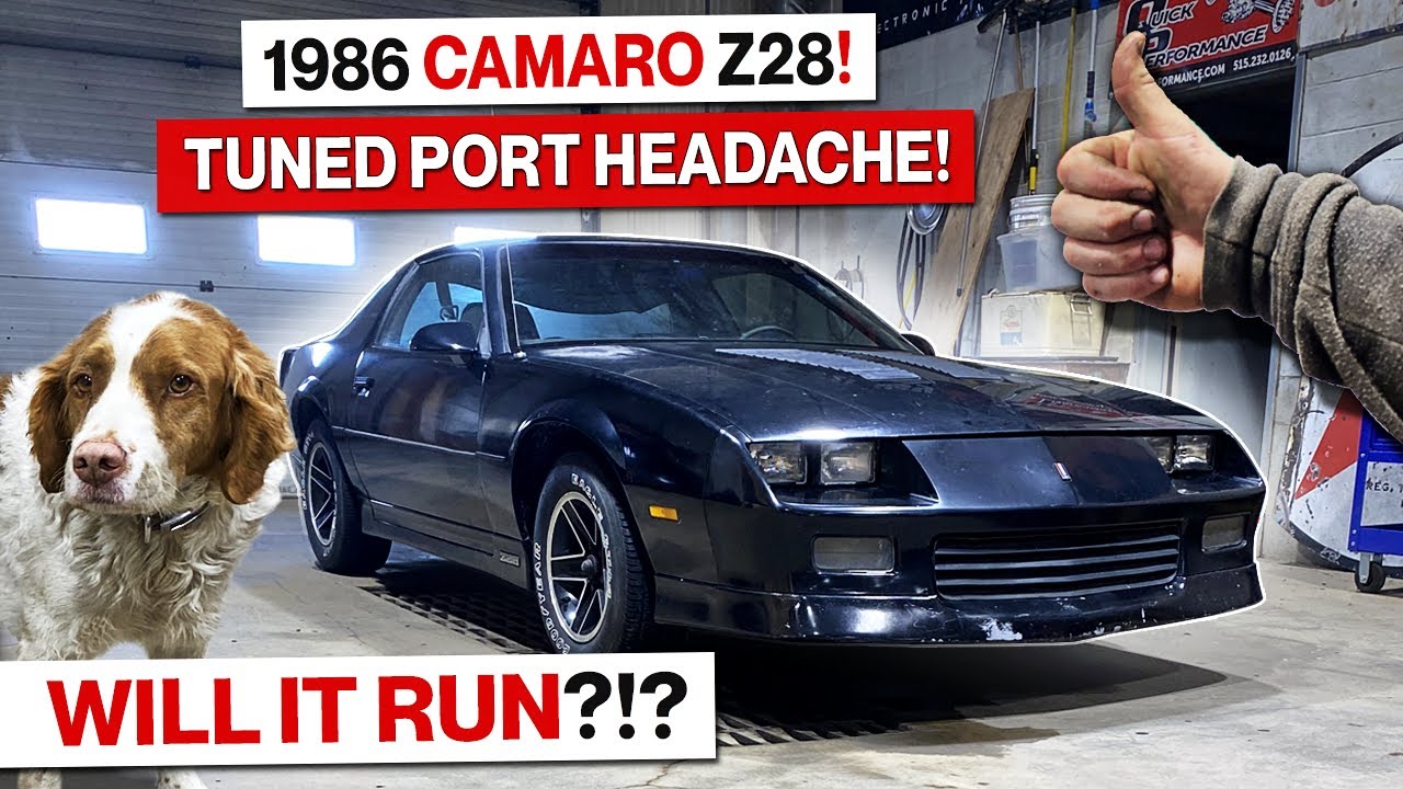 Another Bargain or Bust Facebook Camaro?!? Low Mileage 1986 Z28 Tuned Port Injection! Will It Run?!?