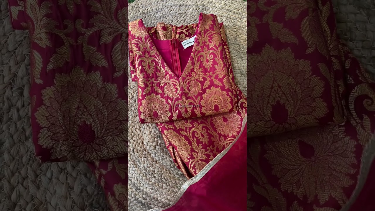 Banarasi suit set!! Order now!! Comment us to know more! #indianethnic #indianoutfit #salwarsuit