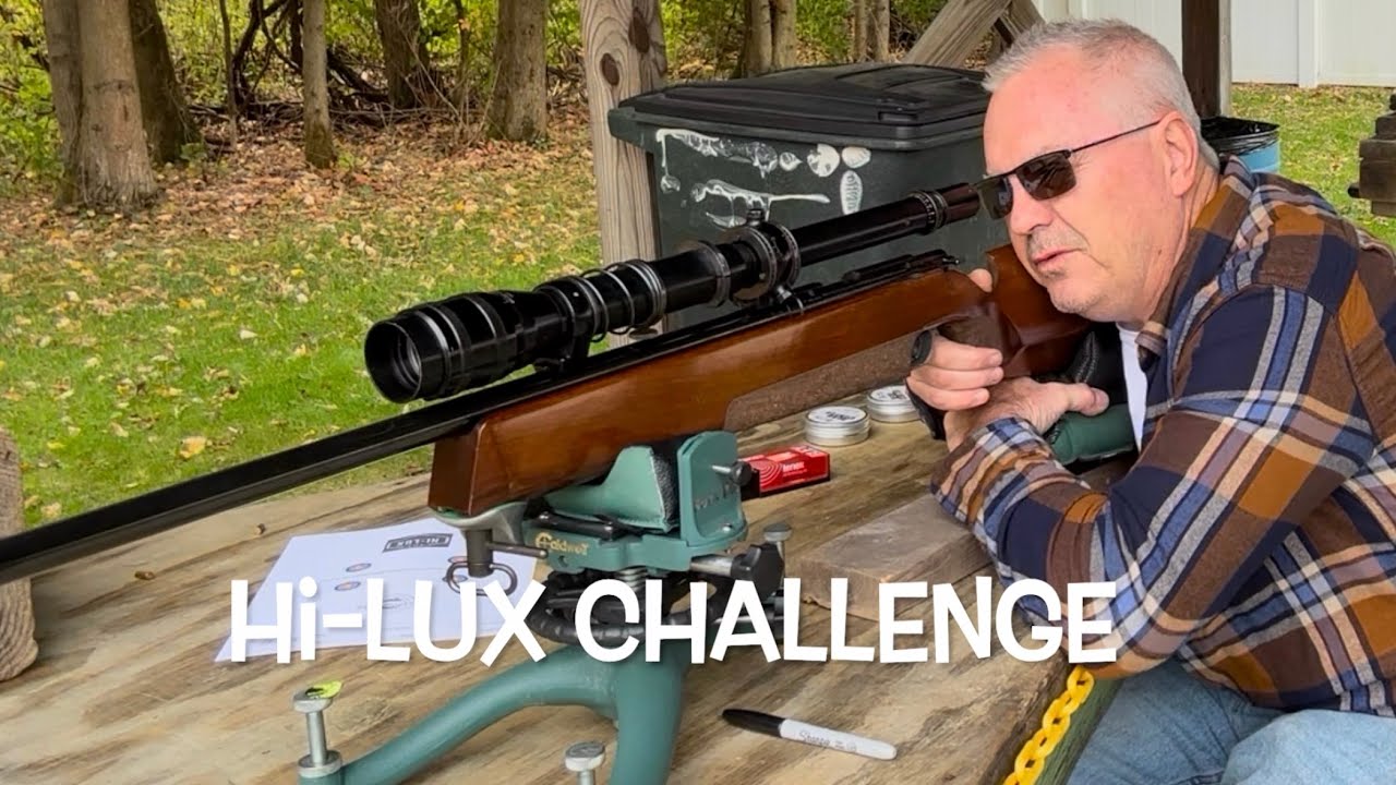 Anschutz 54 Match + Balvar 24 Hi-Lux challenge @Dayattherange @HiLuxInc