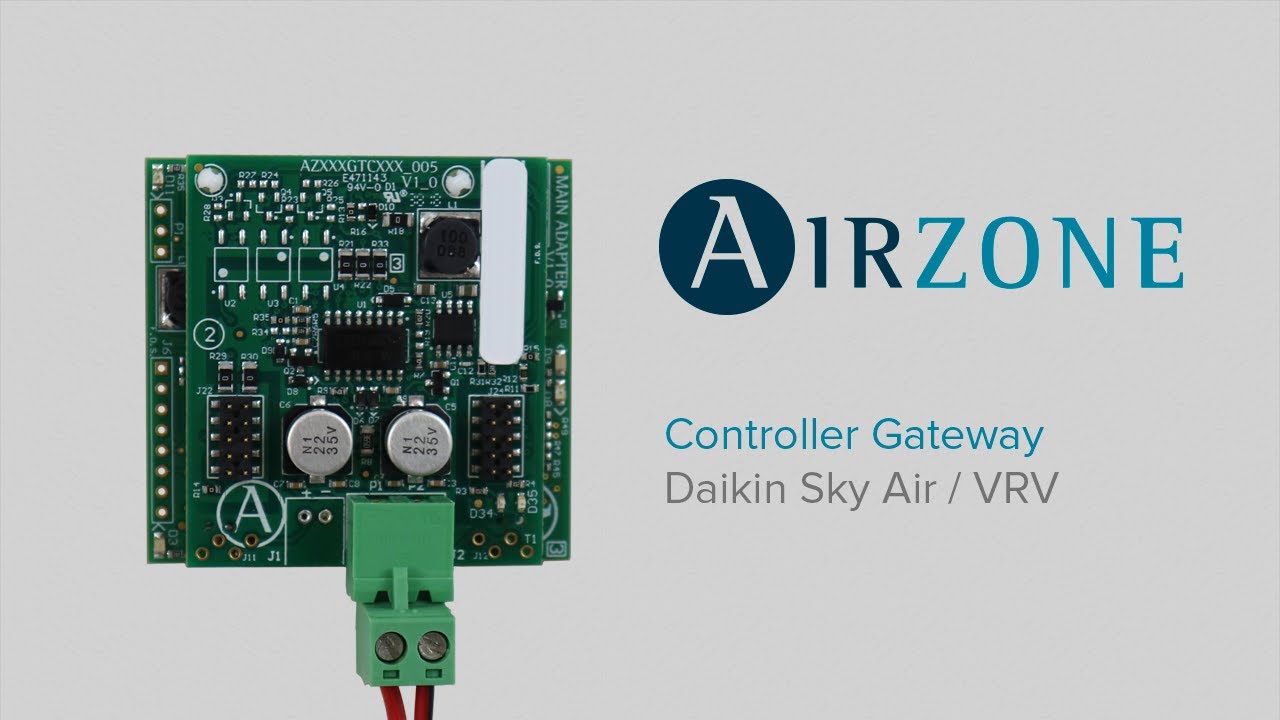 Installation - Airzone - Daikin Controller 3.0 Gateway Sky Air / VRV