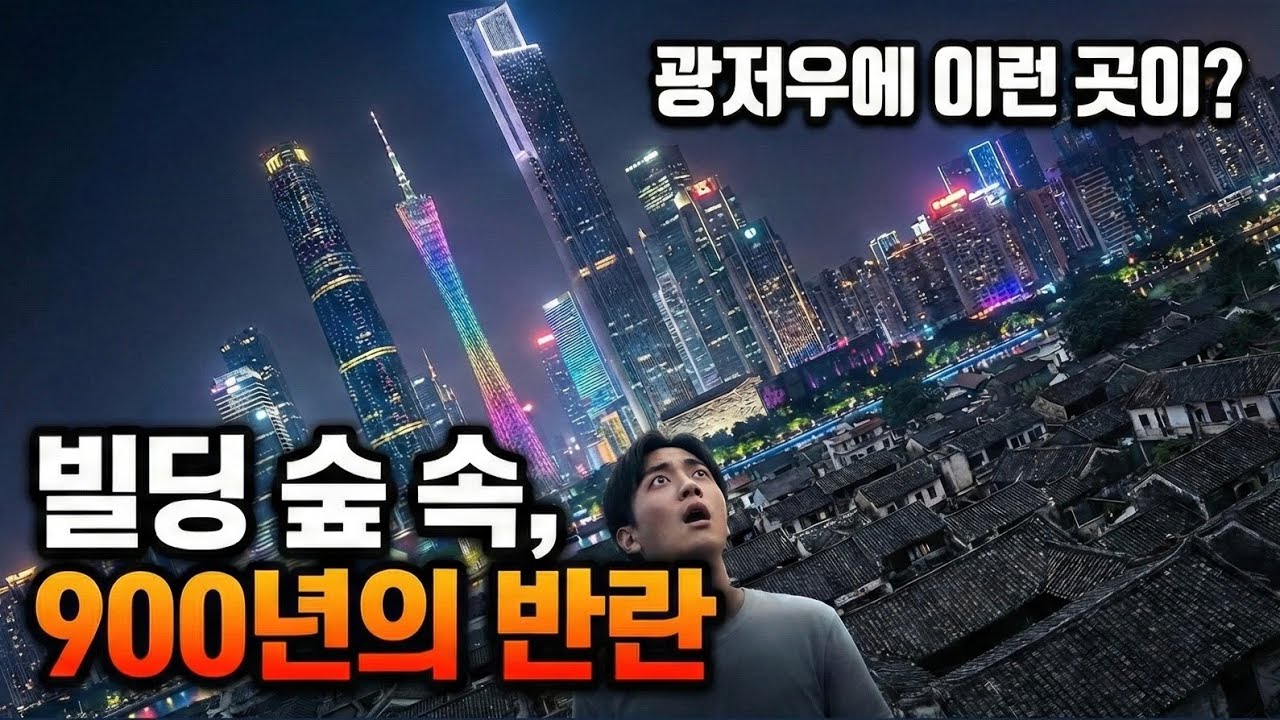 빌딩 숲 속 900년의 반란, 광저우가 이 곳을 남겨둔 충격적인 이유 (용칭팡, 판탕우위에)