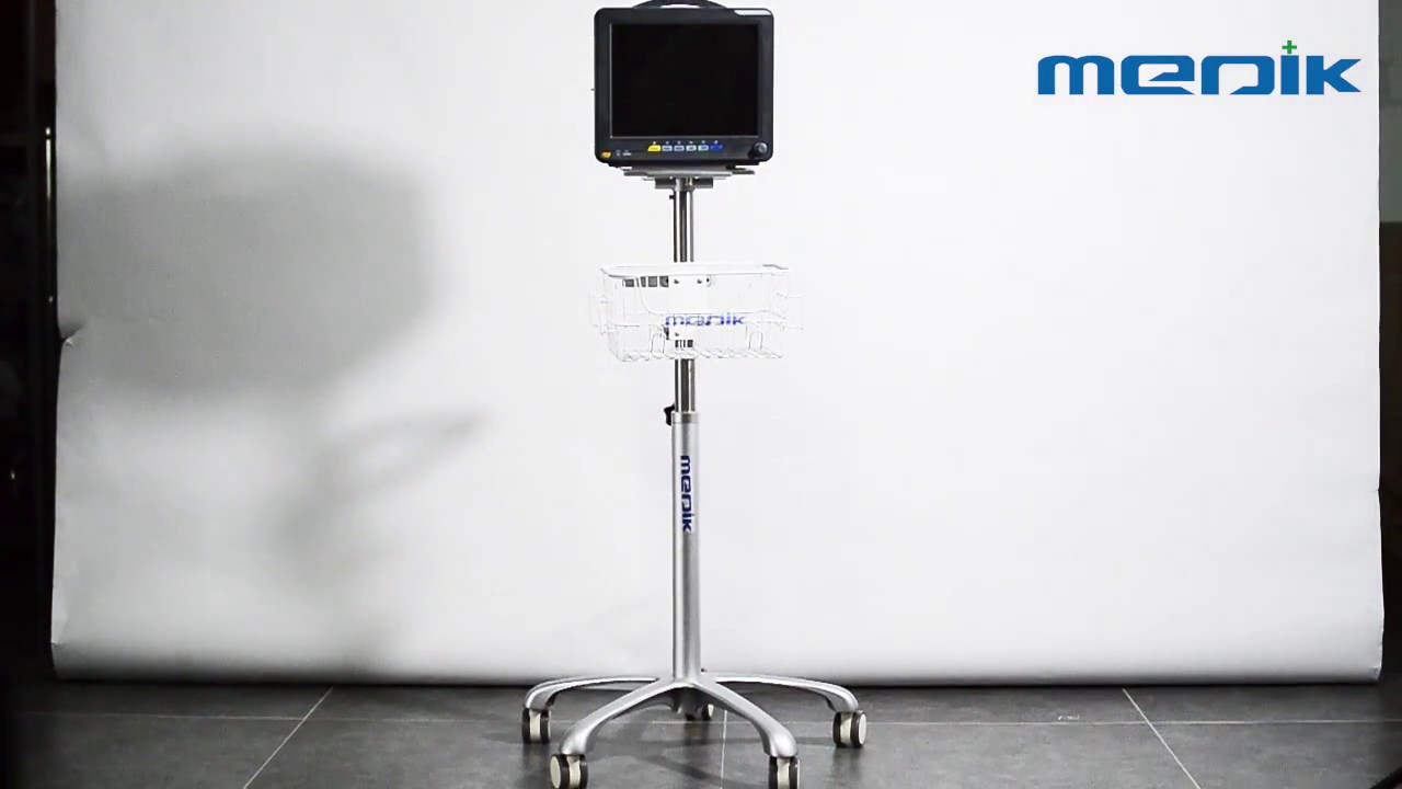 MK-IS07 Mobile Patient Monitor Stand For Hospital