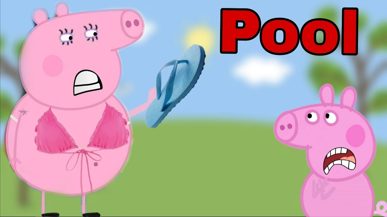 Peppa pig POOL Funny EDIT | Hindi peppa pig FUNNY edit episode | Lord Peepa