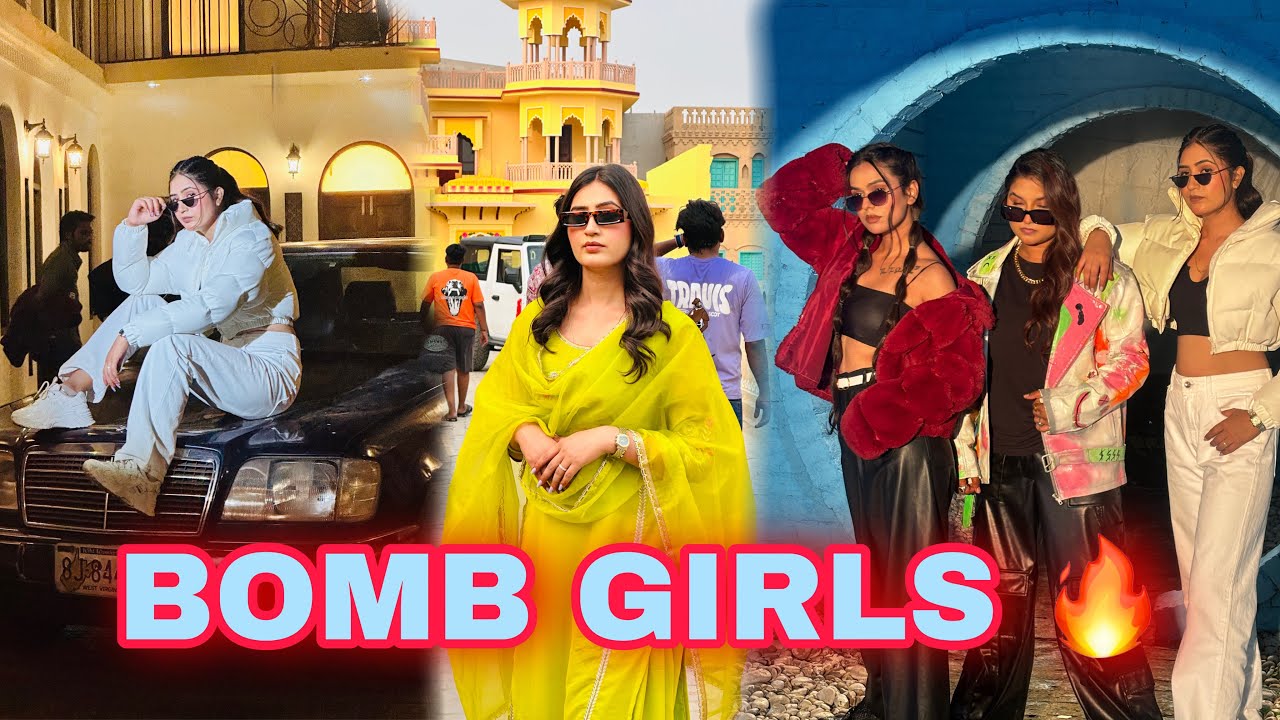BOMB GIRLS 💥 | behind the scene ￼📸 | Babli Jhuriya