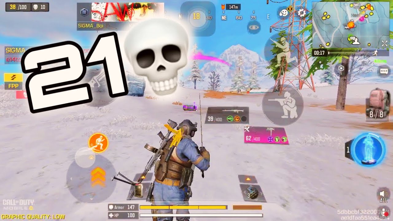 21 Kill Solo Vs Squad | iPhone 6s CODM 2025