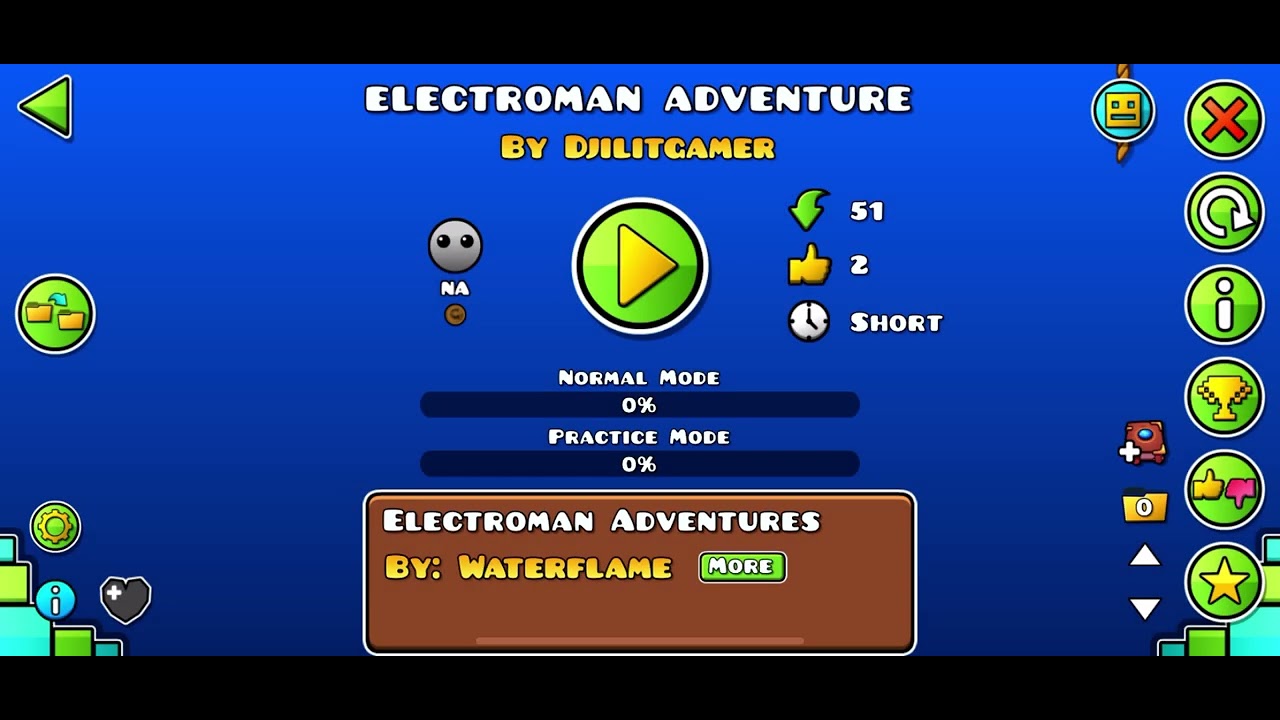 Geometry Dash - DJILitGamer Movie | Part 1 (Five Attempts)