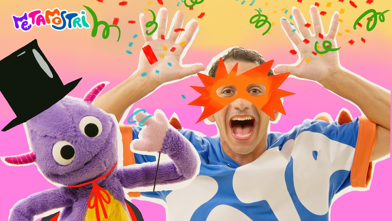 😜🎊FACCIAMOCI GLI SCHERZI DI CARNEVALE IN MASCHERA!🎉🎵CANZONI DI CARNEVALE PER BAMBINI