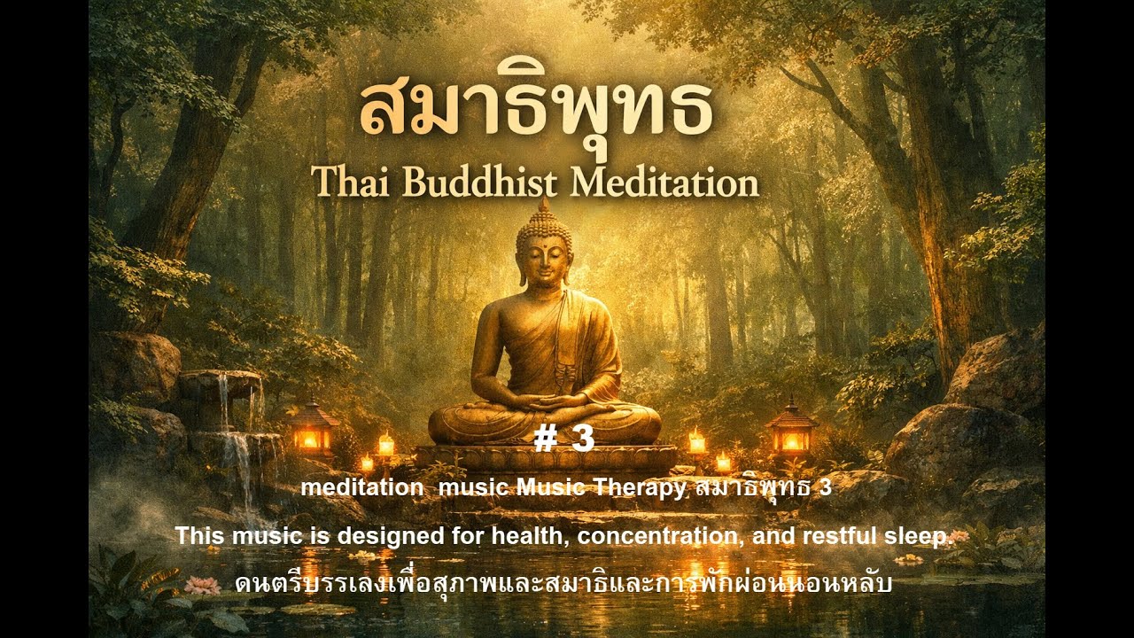 meditation  music Music Therapy สมาธิพุทธ 3
