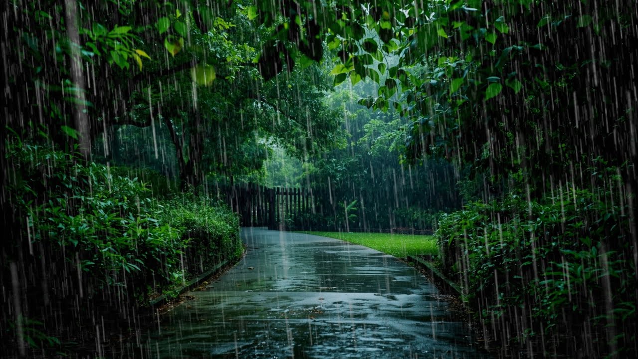 Gentle Rain Sounds for Deep Sleep 🌙 Calm Your Mind & Ease Nighttime Anxiety