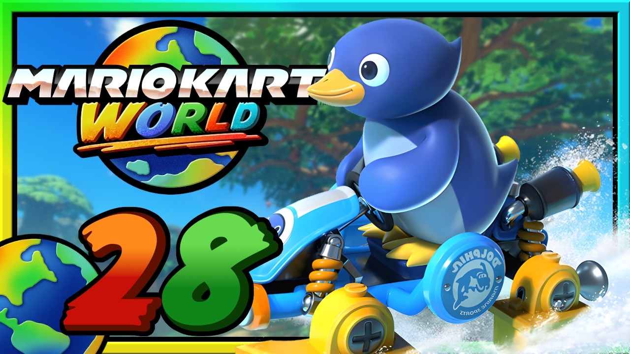 Gold-Rallye im SPIEGELMODUS! 🌏 [EP28] Mario Kart World