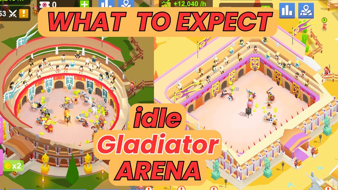 Idle Gladiator Arena: Build Your Roman Empire and Conquer the Arena!