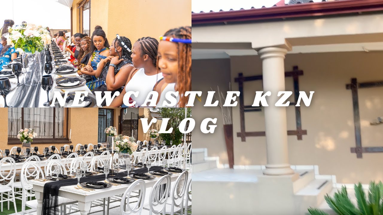 Trip to Newcastle KZN | Traditional wedding| Vlog