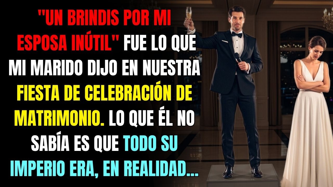 MI MARIDO ME LLAMÓ INÚTIL EN LA FIESTA DE BODA, PERO ÉL NO TENÍA IDEA DE LO QUE YO ESTABA PREPARANDO
