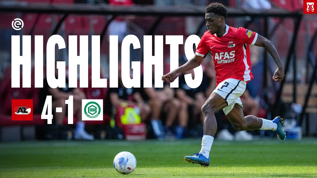 AZ - FC Groningen // Highlights
