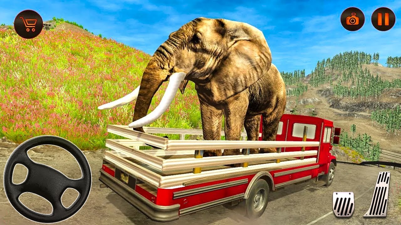 Wild Animals Transport Simulator - Zoo Animal Transporter Truck - Android Gameplay