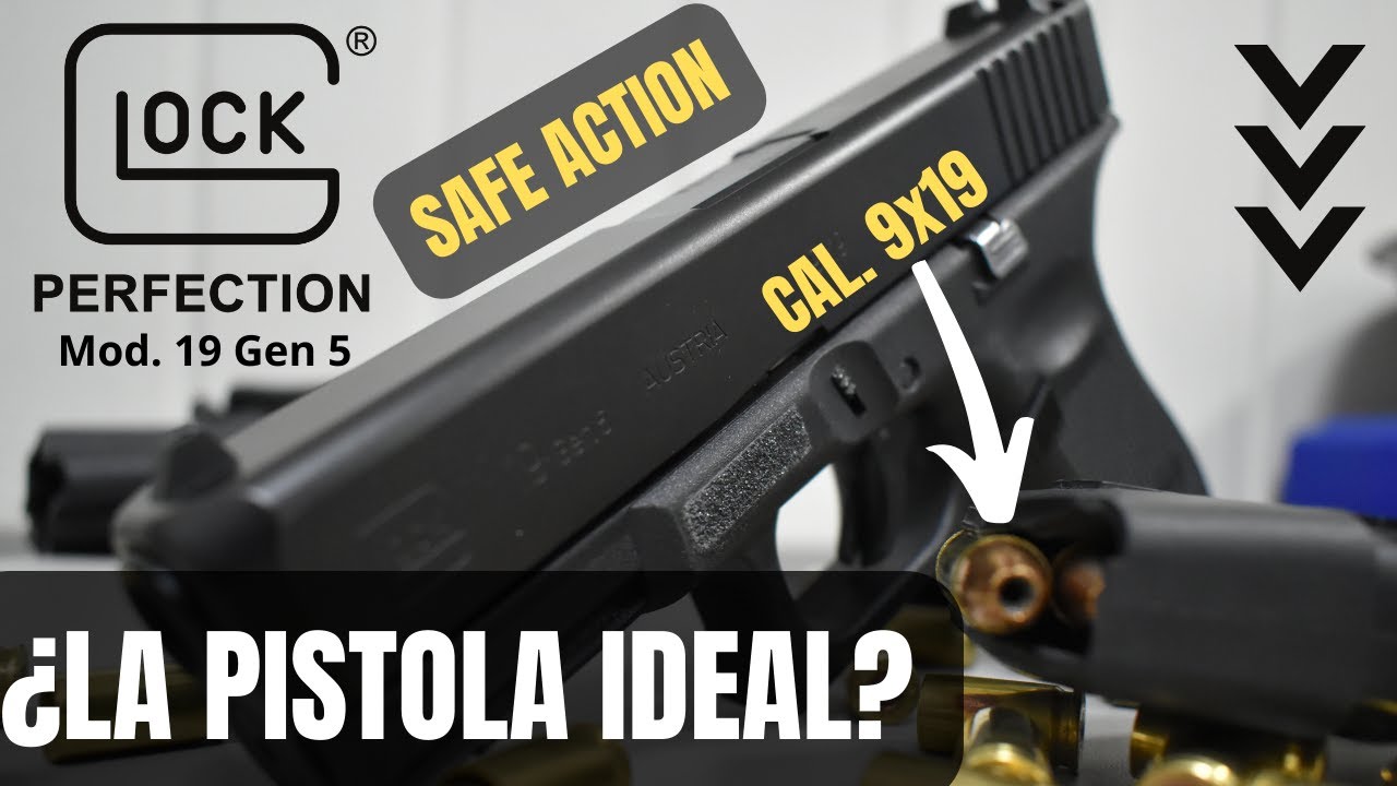 GLOCK 19 gen 5 - Revisión total - LA INSIGNIA DE LAS PISTOLAS SEMIAUTOMATICAS