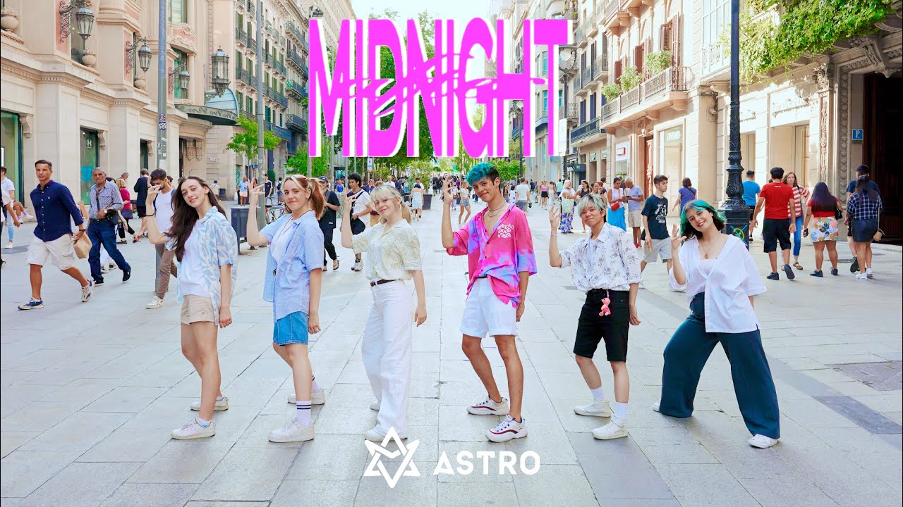 [KPOP IN PUBLIC] ASTRO (아스트로) - AFTER MIDNIGHT ONE TAKE DANCE COVER BARCELONA