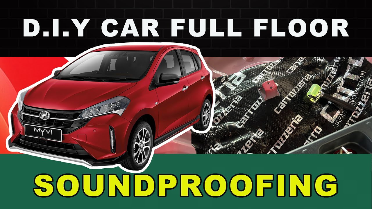 Soundproofing Lantai Kereta (Full Video) #automobile #sound #car #soundproofing #peroduamyvi