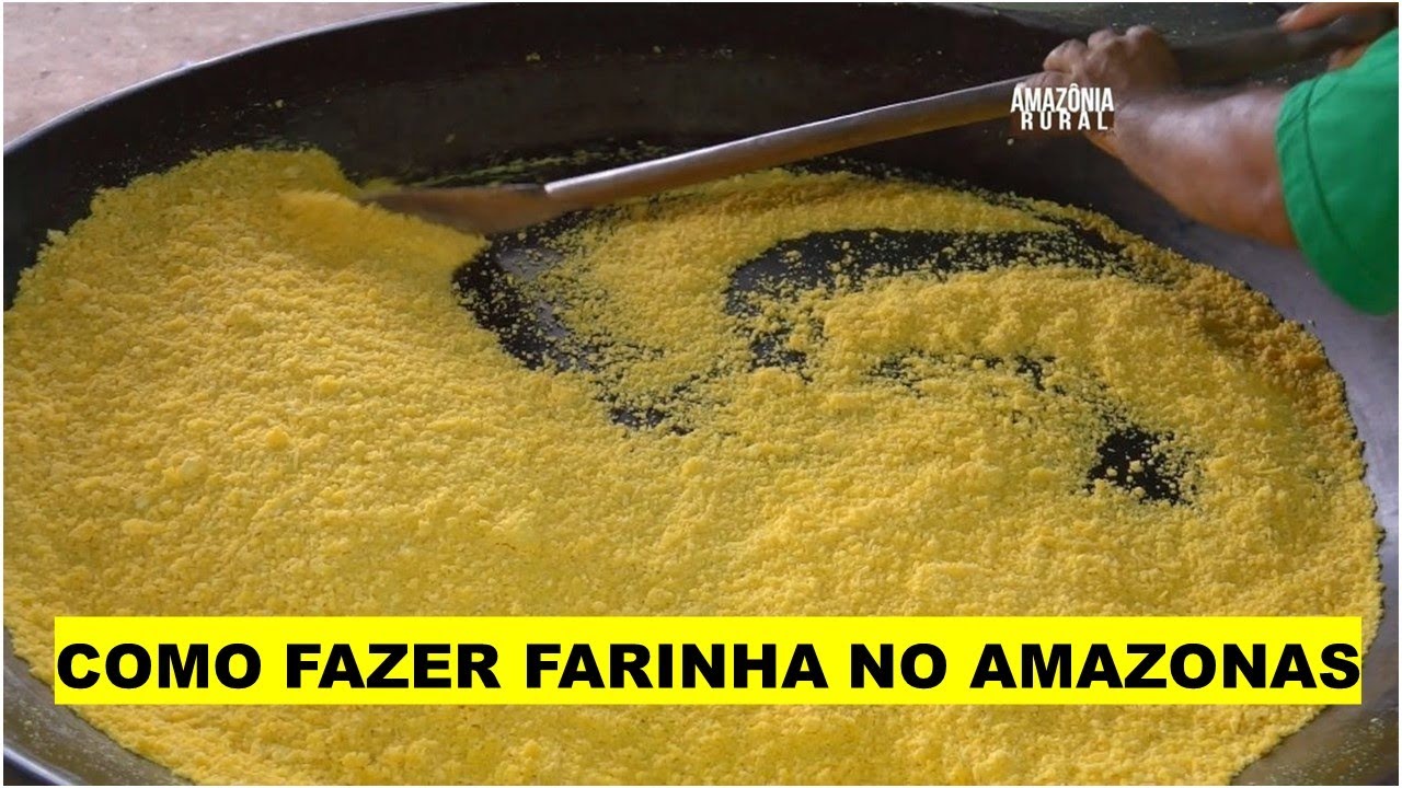 COMO É FEITA A FARINHA NA AMAZÔNIA (TUCUPI, GOMA E SEUS DERIVADOS) 🥘