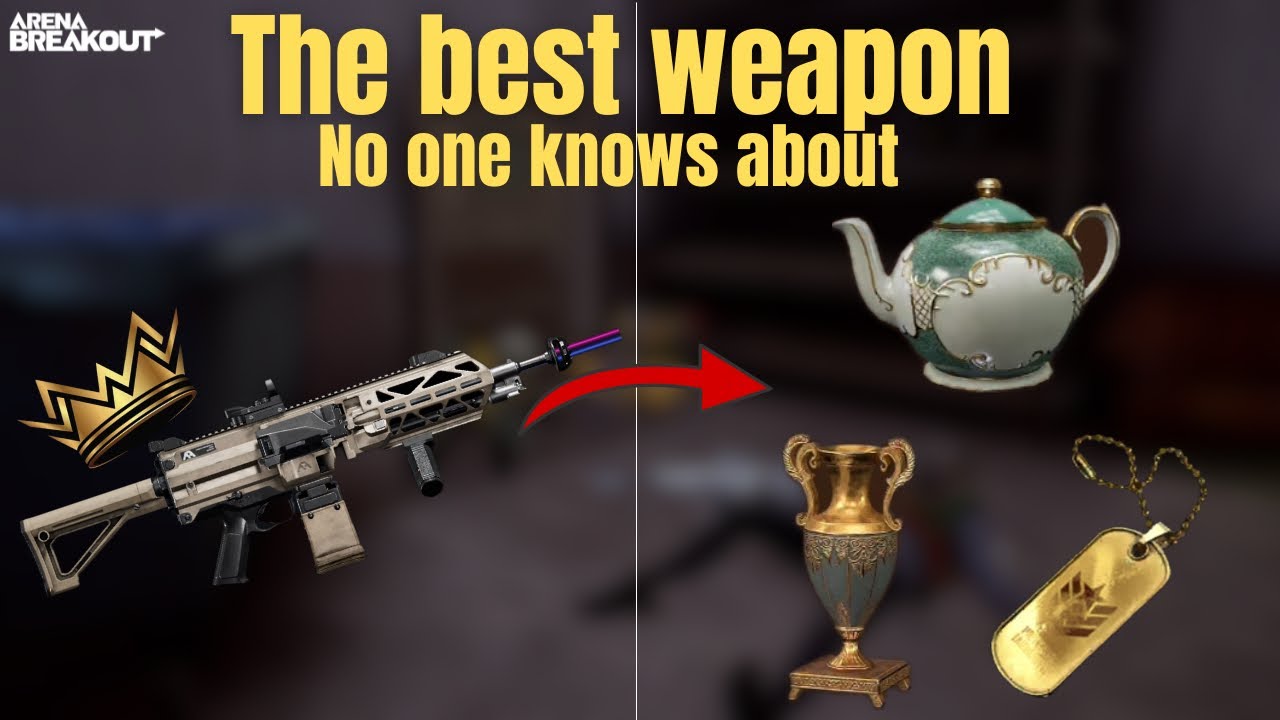 Using the BEST weapon nobody else uses | arena breakout 